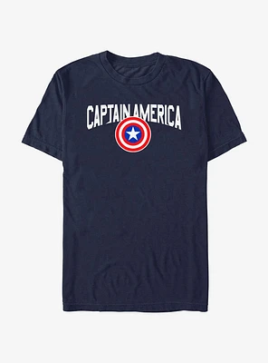 Marvel Captain America Shield Logo T-Shirt