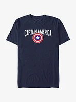 Marvel Captain America Shield Logo T-Shirt