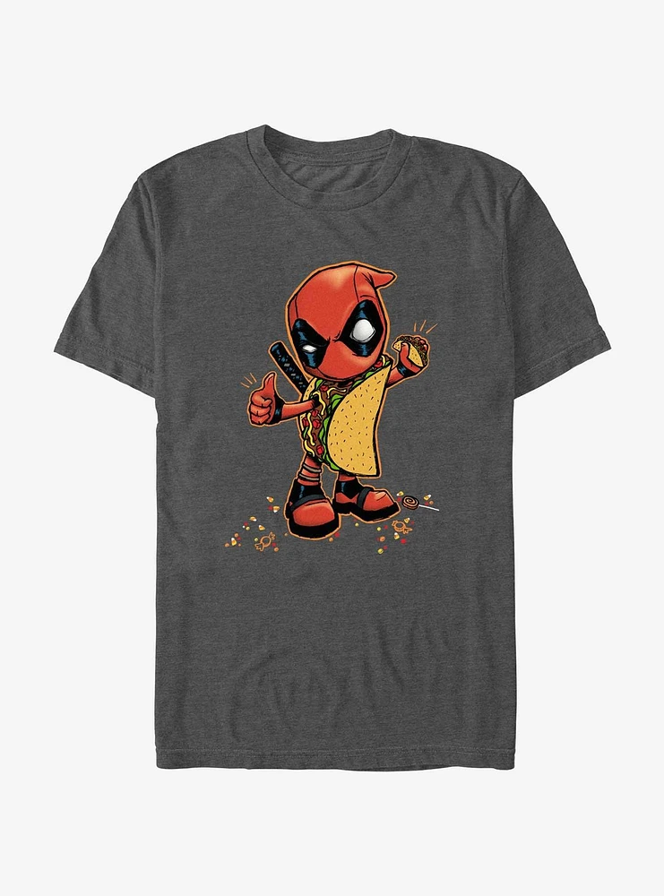 Marvel Deadpool Taco Dress-Up T-Shirt