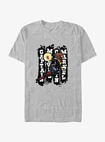 Marvel Captain Fly Grunge T-Shirt