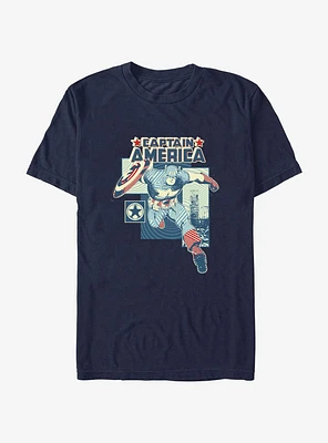 Marvel Captain America City Walk T-Shirt