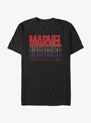 Marvel Colorful Logo T-Shirt