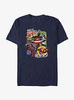 Marvel Avengers World's Coolest Heroes T-Shirt