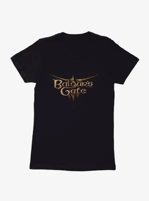 Dungeons & Dragons Baldur's Gate 3 Logo Womens T-Shirt