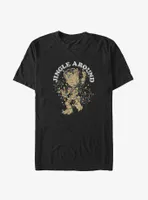 Marvel Guardians of the Galaxy Jingle Around Groot Big & Tall T-Shirt