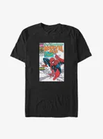 Marvel Spider-Man Spidey Age Cover Big & Tall T-Shirt