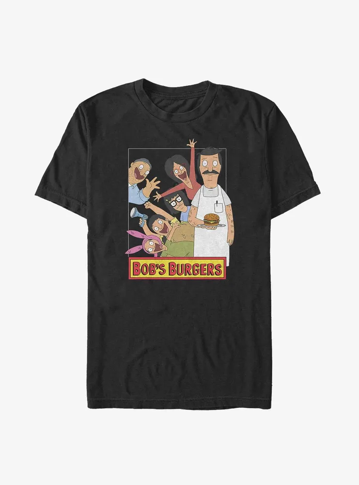 Bob's Burgers Group Up Big & Tall T-Shirt