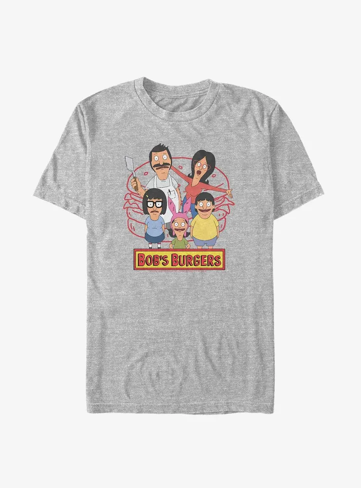 Bob's Burgers Family Circle Big & Tall T-Shirt