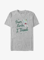 Disney Tinker Bell Dear Santa I Tried Big & Tall T-Shirt