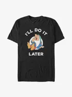 Disney Snow White and the Seven Dwarfs Sleepy Do It Later Big & Tall T-Shirt