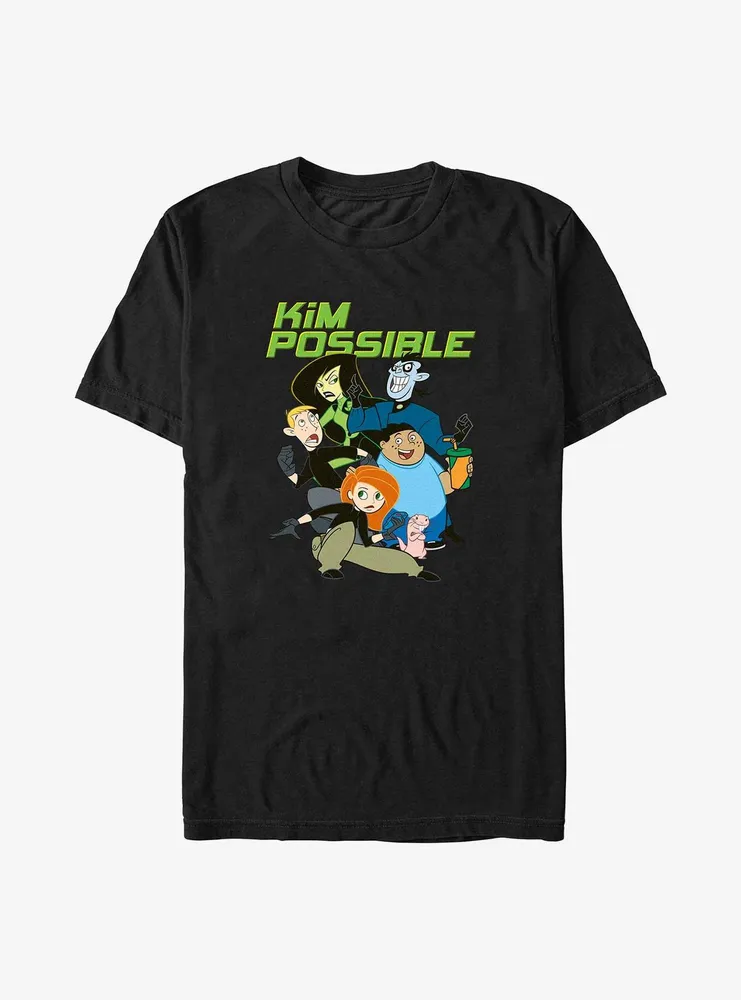 Disney Kim Possible Heroes and Villains Big & Tall T-Shirt