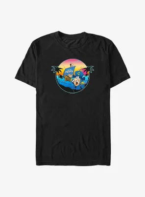 Capn Crunch Retro Sunset Big & Tall T-Shirt