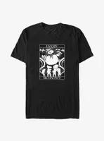 Ghostbusters Stay Puft Tarot Big & Tall T-Shirt