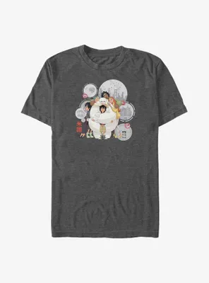 Disney Pixar Big Hero 6 Baymax Hugs & Tall T-Shirt