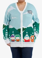 South Park Group Mountains Girls Cardigan Plus