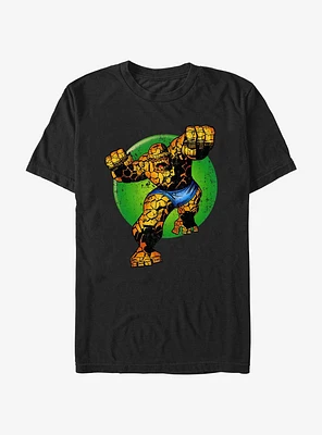Marvel Fantastic Four Thing Stressed T-Shirt