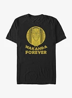 Marvel Black Panther Wakanda Forever Badge T-Shirt