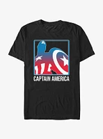 Marvel Captain America Simply Cap T-Shirt