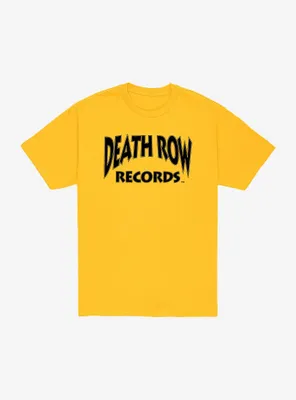 Death Row Records Yellow Logo T-Shirt