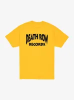 Death Row Records Yellow Logo T-Shirt