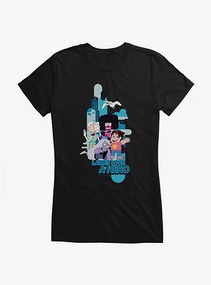 Steven Universe Ladies Love A Hero Girls T-Shirt