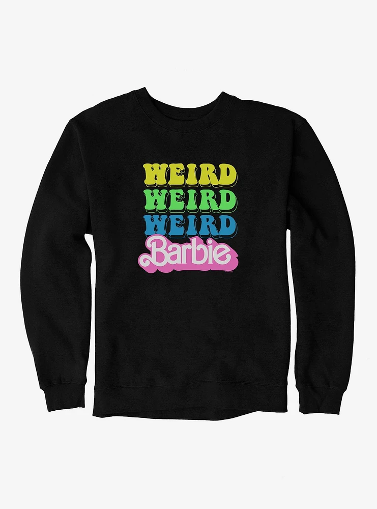 Barbie Movie Weird Logo Sweatshirt