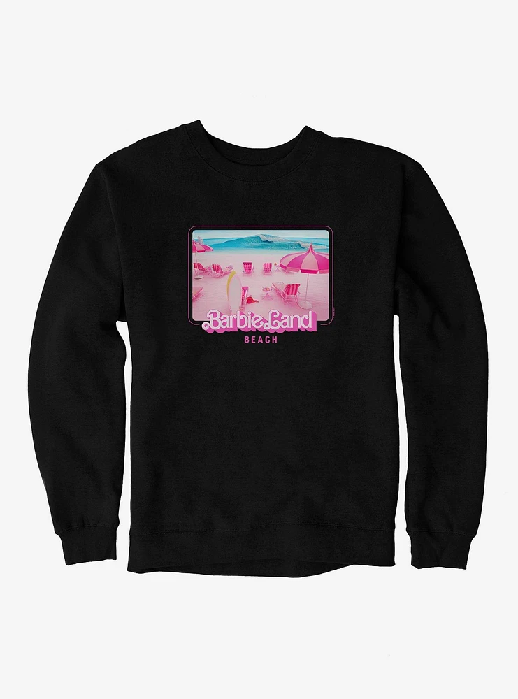 Barbie Movie Barbieland Beach Sweatshirt