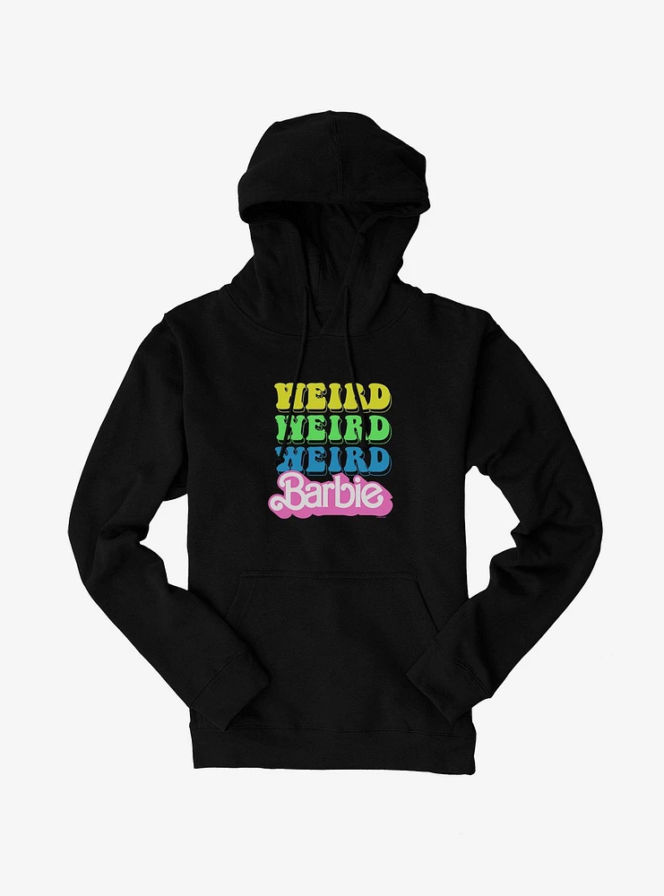 Barbie Movie Weird Logo Hoodie