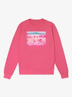 Barbie Movie Barbieland Beach French Terry Sweatshirt