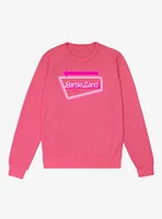 Barbie Movie Barbieland This Way French Terry Sweatshirt