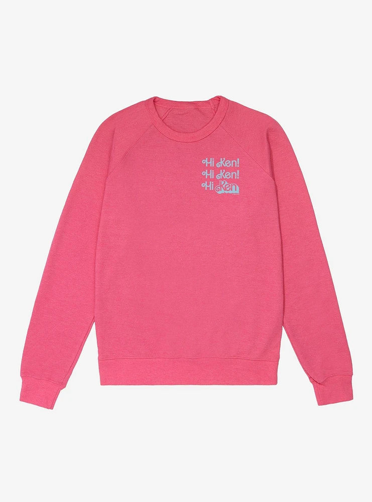 Barbie Movie Hi Ken! French Terry Sweatshirt