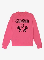 Barbie Movie Kendom Logo French Terry Sweatshirt