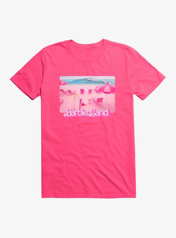 Barbie Movie Barbieland Beach T-Shirt