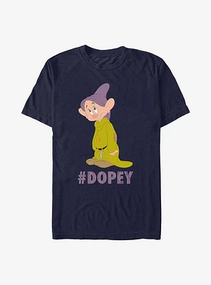 Disney Snow White and the Seven Dwarfs Hashtag Dopey T-Shirt