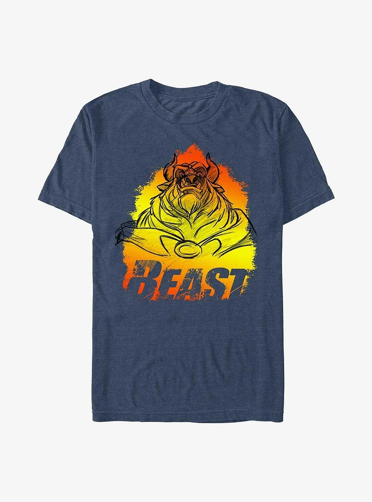 Disney Beauty and the Beast Flame T-Shirt