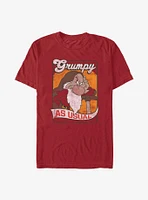 Disney Snow White and the Seven Dwarfs Grumpy Card T-Shirt