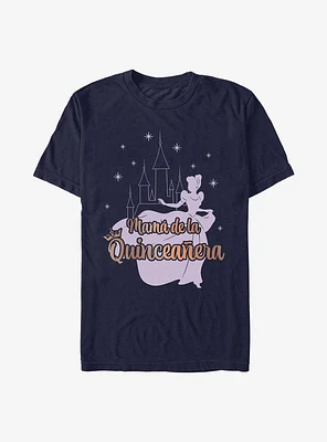 Disney Princess Cinderella Birthday Quinceanera Mom T-Shirt