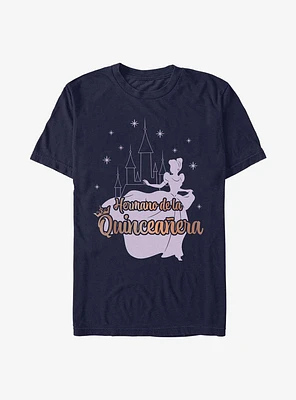 Disney Princess Cinderella Birthday Quinceanera Brother T-Shirt