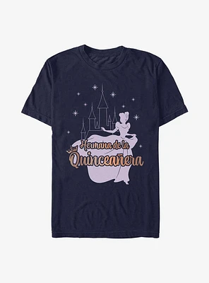 Disney Princess Cinderella Birthday Quinceanera Sister T-Shirt