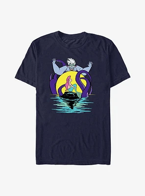 Disney The Little Mermaid Ursula Over Ariel T-Shirt