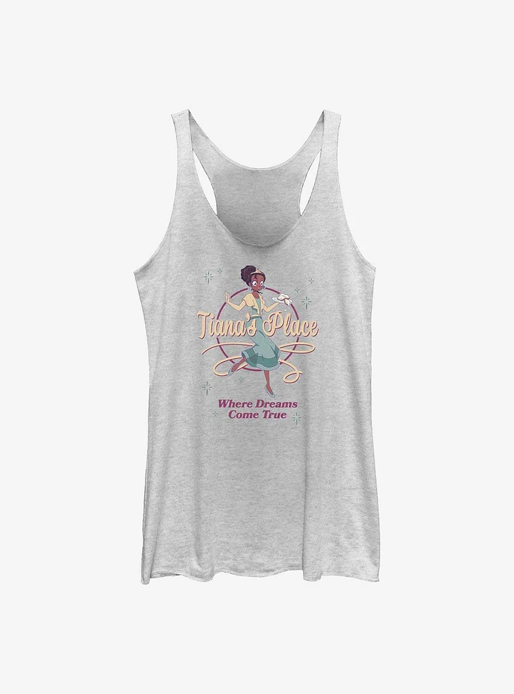 Disney the Princess and Frog Tiana's Place Where Dreams Come True Girls Tank