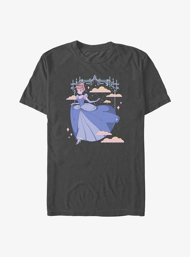 Disney Cinderella Anime Style Princess Slipper T-Shirt
