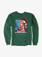 Elvis Presley Santa Hat Sweatshirt