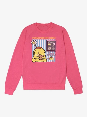 Hello Kitty & Friends Pompompurin Treat Yourself French Terry Sweatshirt