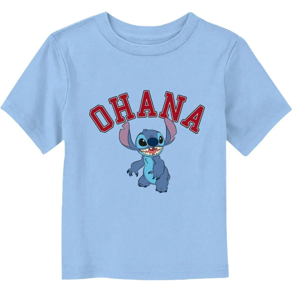 Disney Lilo & Stitch Ohana Collegiate Toddler T-Shirt