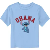 Disney Lilo & Stitch Ohana Collegiate Toddler T-Shirt