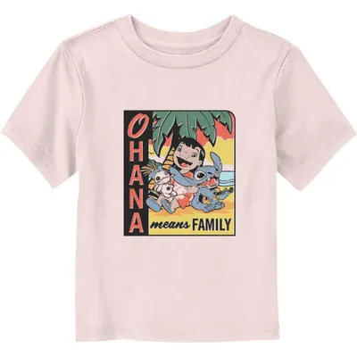 Disney Lilo & Stitch Ohana Means Family Beach Toddler T-Shirt