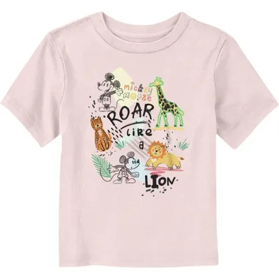 Disney Mickey Mouse Roar Like A Lion Toddler T-Shirt