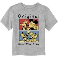 Disney Mickey Mouse Good Vibe Crew Toddler T-Shirt