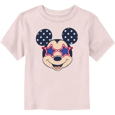 Disney Mickey Mouse USA Glasses Toddler T-Shirt